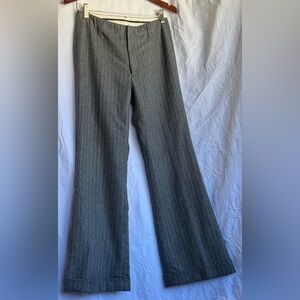 Gap Gray Pinstripe Trousers Size 4